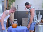 Preview 1 of TRAILERTRASHBOYS Cole Spence Raw Fucks Tryp Bates Outdoors