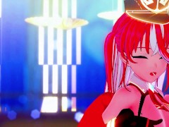 【MMD R18  Hololive/4K】《Houshou Marine (宝鐘マリン)》 ~《Pretty Savage (BLACKPINK)》
