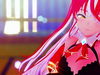 【MMD R18 Hololive/4K】《Houshou Marine (宝鐘マリン)》 ~《pretty Savage (BLACKPINK)》