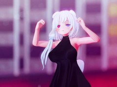 【MMD R18 /4K】《Inukko (犬娘)》~《Black Mamba (aespa)》