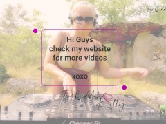 Public sexy Music Session in France Stone Hedge