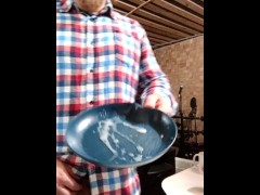 My every cumshot #9: three days of abstinence. A massive one! Don't miss it!