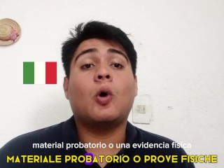 Nonton Sub Italiano cap 3 MANUAL sistema acusatorio parte 1 Streaming HD