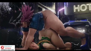 Best Futa Hentai Street Fighter 4K 60Fps Futanari Police Girl Hard Fucked Cammy In Ass On Public