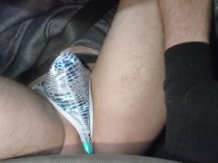 Butt plug fun while driving - Screenshot 3 of 16 - Butt Plug Public