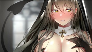 To Free Her Lewd Audio F4M Uses A Possessed Nun As A Fleshlight