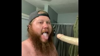 Gay bro deepthroat entrenamiento