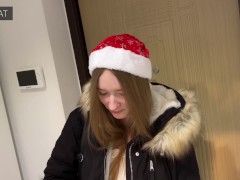 A classmate gave me her first sex for Christmas - Screenshot 1 of 16 - 18 Year Cute Girl
