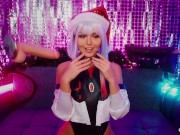 Preview 3 of Cyberpunk - Lucy Christmas fuck Sia Siberia