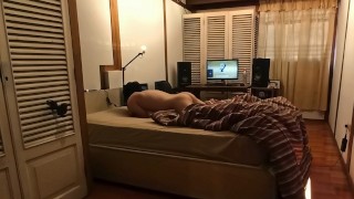 Single Boy Moaning With Pillow Masturbation