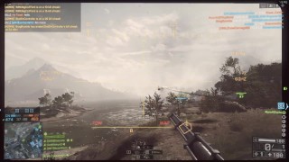 Battlefield 4 -  LAV TOW missile takes out littlebird