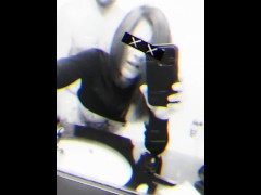 BABYGIRL FUCKS IN BATHROOM! We snuck off to bathroom during hotel party for a quickie