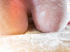flour on my breasts - Screenshot 15 of 16 - Big Natural Boobs