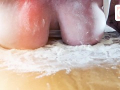 flour on my breasts - Screenshot 4 of 16 - Big Tits