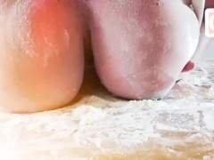 flour on my breasts - Screenshot 9 of 16 - Big Tits