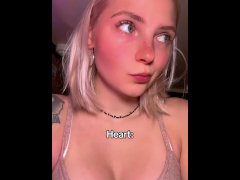 Sexy Blonde Babe's heart wanted more than a meet up