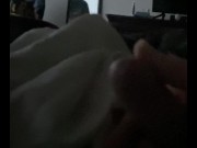 Preview 5 of Thumb On Frenulum Quiet Orgasm! She's Never In The Mood So...