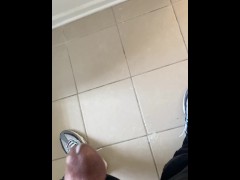 Chicago freak in bathroom