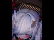 Preview 3 of [VRChat ERP] Booth babe rides you and gets her tight pussy filled with cum