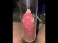 The BEST Cock pump hands free  massive cumshot in 4K 120FPS