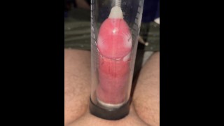 De beste lulpomp handenvrij massieve cumshot in 4K 120FPS