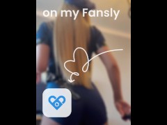 Hot cop shows off her body