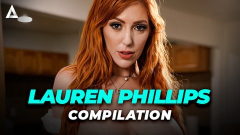 GIRLSWAY - HOT REDHEAD LAUREN PHILLIPS COMPILATION! SQUIRTING, ROUGH FINGERING, GROUP SEX, & MORE...