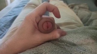 For The Final Time This Year A Man Strokes His Penis