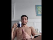 Preview 1 of Would you suck my cock while I enjoy my morning Coffee?