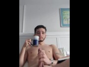 Preview 3 of Would you suck my cock while I enjoy my morning Coffee?