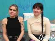 Preview 3 of Adalind Gray and Amelia Ivory Interview for QueerCrush