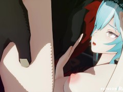 Eula Fucks her way out of Trouble!