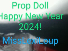 MissLexiLoup trans female tight Rectums ass fucking Happy New Year 2024 Champagne!