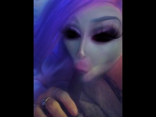 Extraterrestrial Head she is Outta this World