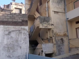 O Telhado do Meu Apartamento, India, Puttaparthi.