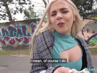Public Agent Blue Eyed Blonde British Babe Takes a Big Czech Cock in her Wet Pussy screenshot number 2