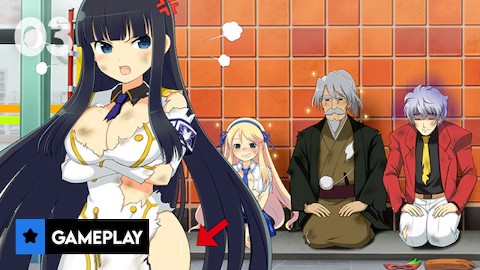 Parte 3: Modo História de Ikaruga - Senran Kagura Bon Appetit