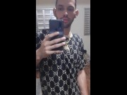 Preview 1 of Jerking off in front of the mirror until you cum in a nice stream