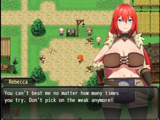 Rebecca and the Sword of Nasty Curses - Jogo RPG Hentai De Uma Ruiva Gostosa