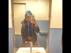 Quick Piss / Peeing  In Public Emergency Room Hospital Bathroom