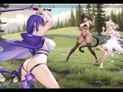 Aphoticside - Fighting a monster girl harem! - Screenshot 2 of 16 - Game