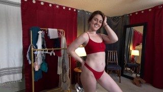 ASMR Model Try On Haul Includes Extreme Swimsuits Aprons Shorts And Other Items