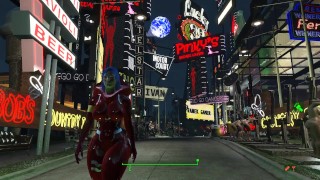 Fallout 4 красный секси латекс