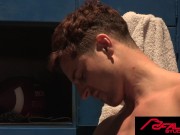 Preview 5 of FalconStudios - Dirty Jock Strap Sniffing Naughty Jocks Fucking Hard In The Locker Room