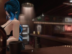 MILF Bartender Expands Her Tits For You - Fansly - VR ERP