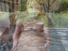 パイズリ痴女、温泉で火照った谷間に勃起ペニスを挿入、大量射精 - Screenshot 4 of 16 - Creampie