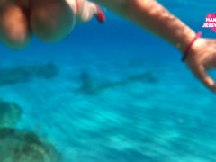 Jessy Bunny - Huge Tits under Water