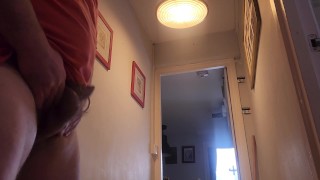 Pissing in the corridor