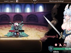 Arena Story Rouge And Princess Knight - Im horny and this monsters are destroying my armor