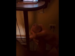 Jerking off with porn